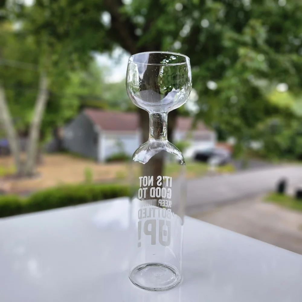 The Original Wine‎ Bottle Glass